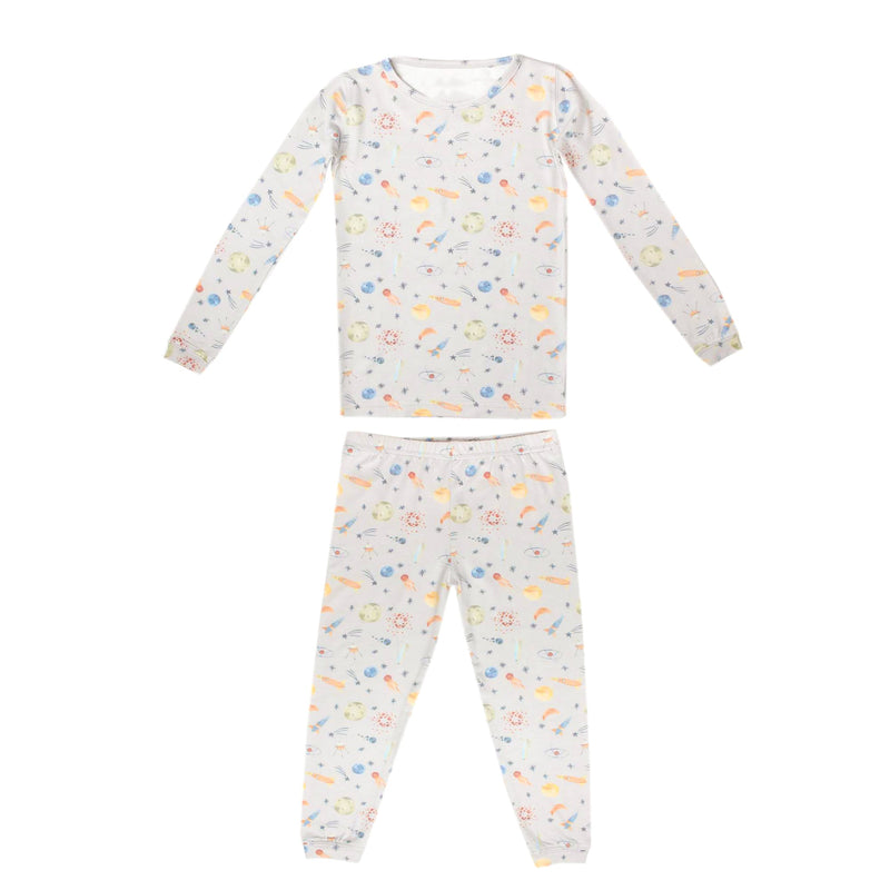 Copper Pearl - Cosmos 2pc Long Sleeve Pajama Set Apparel & Accessories 12 months