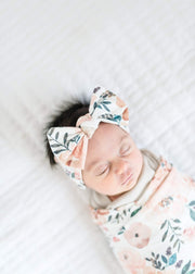 Copper Pearl - Knit Headband Bow Apparel & Accessories Autumn