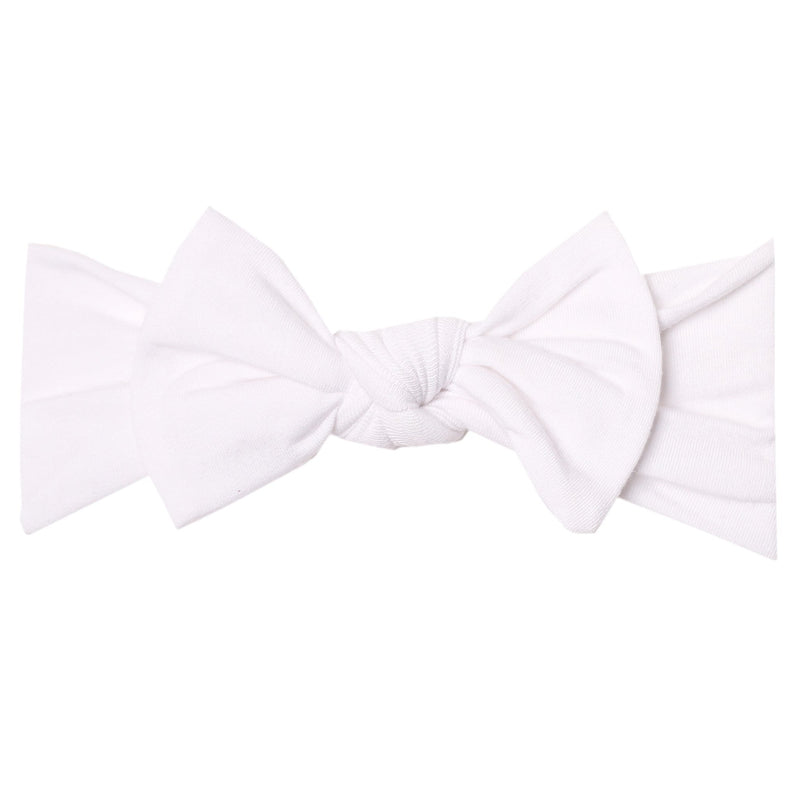 Copper Pearl - Knit Headband Bow Apparel & Accessories Dove