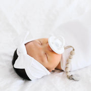 Copper Pearl - Knit Headband Bow Apparel & Accessories Dove