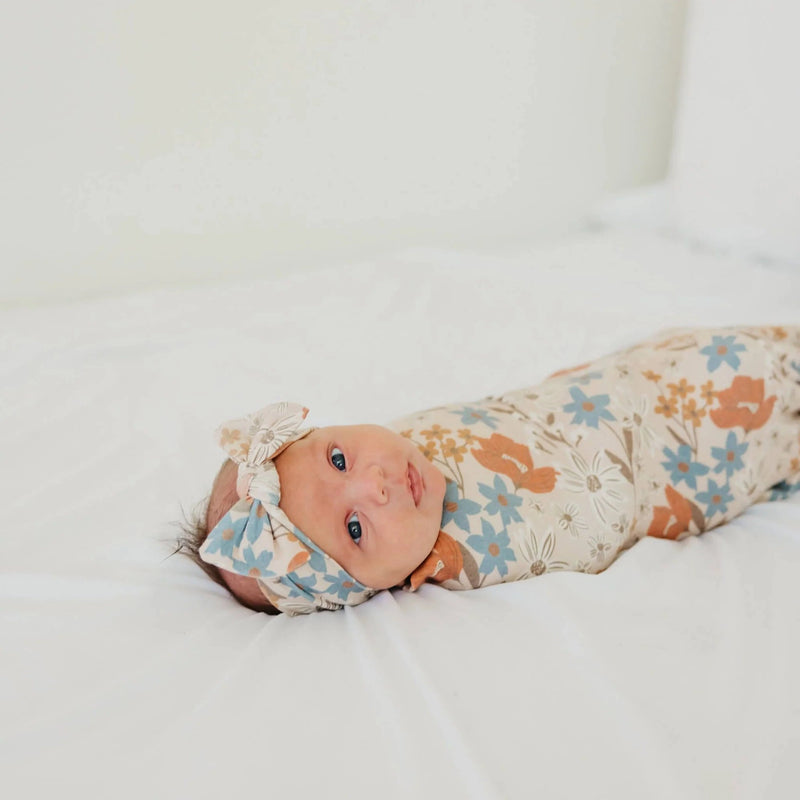 Copper Pearl - Knit Headband Bow Apparel & Accessories Eden
