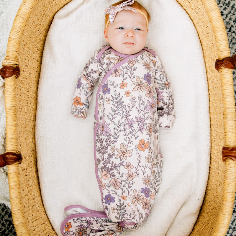 Copper Pearl - Knotted Gown Mother & Baby Zara