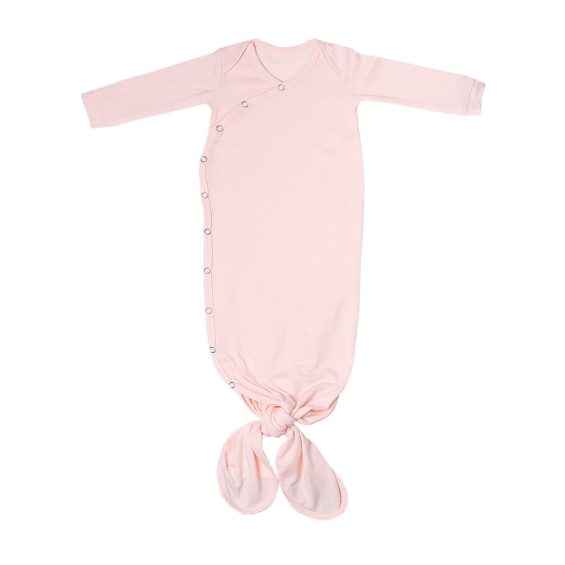 Copper Pearl - Knotted Gown - Newborn Sleepers Baby & Toddler Blush