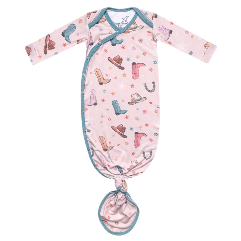 Copper Pearl - Knotted Gown - Newborn Sleepers Baby & Toddler Cheyenne