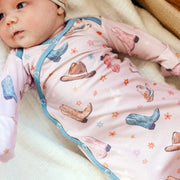 Copper Pearl - Knotted Gown - Newborn Sleepers Baby & Toddler Cheyenne