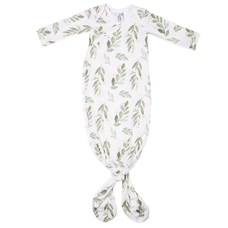 Copper Pearl - Knotted Gown - Newborn Sleepers Baby & Toddler Fern