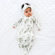 Copper Pearl - Knotted Gown - Newborn Sleepers Baby & Toddler Fern