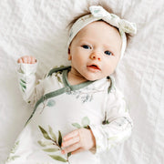 Copper Pearl - Knotted Gown - Newborn Sleepers Baby & Toddler Haven