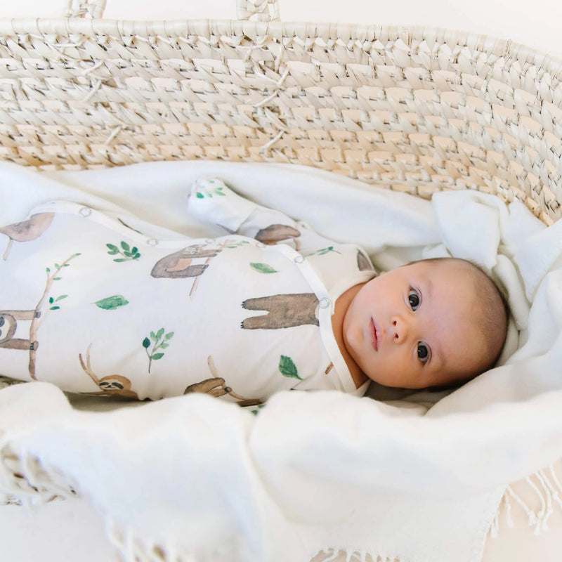 Copper Pearl - Knotted Gown - Newborn Sleepers Baby & Toddler Noah