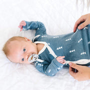 Copper Pearl - Knotted Gown - Newborn Sleepers Baby & Toddler North