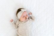 Copper Pearl - Knotted Gown - Newborn Sleepers Baby & Toddler Oat