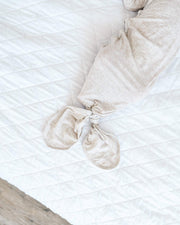 Copper Pearl - Knotted Gown - Newborn Sleepers Baby & Toddler Oat