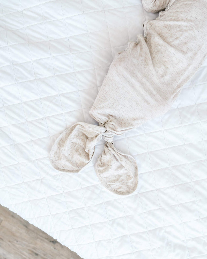 Copper Pearl - Knotted Gown - Newborn Sleepers Baby & Toddler Oat