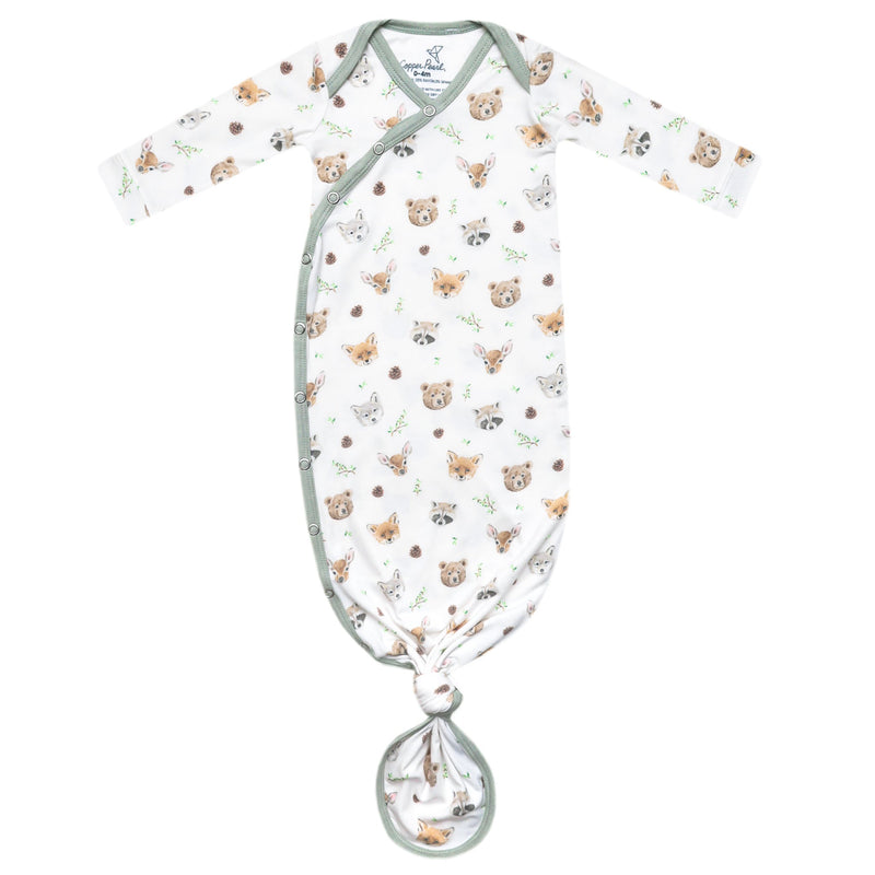 Copper Pearl - Knotted Gown - Newborn Sleepers Baby & Toddler Wilder