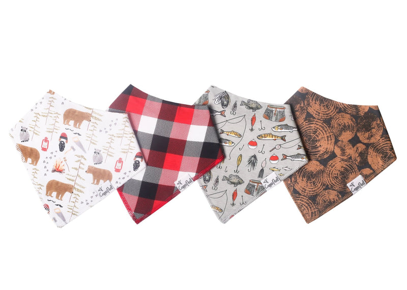 Copper Pearl - Lumberjack Bibs Mother & Baby