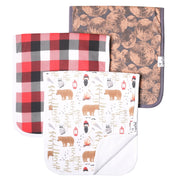 Copper Pearl - Lumberjack Burp Cloth Mother & Baby
