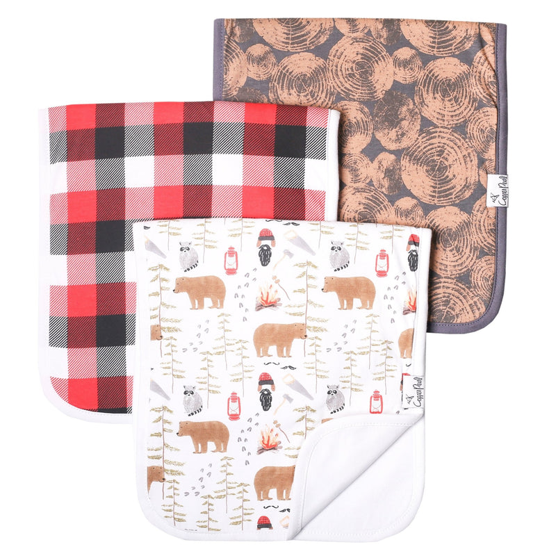 Copper Pearl - Lumberjack Burp Cloth Mother & Baby