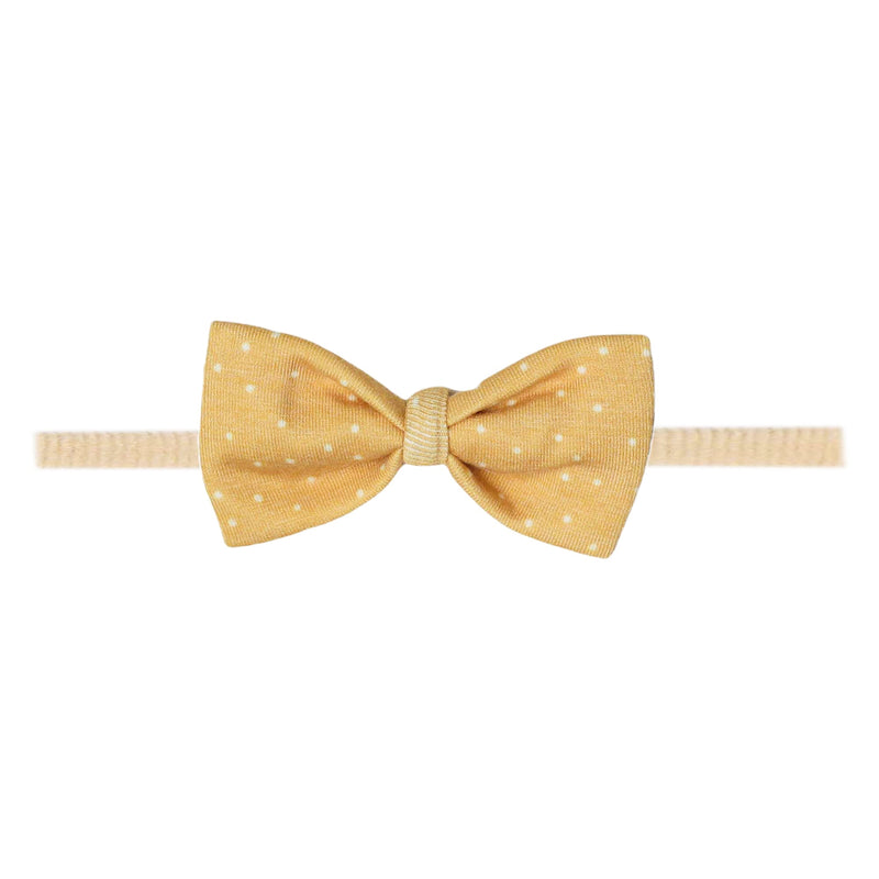 Copper Pearl - Marigold Bowtie Nylon Bow Apparel & Accessories