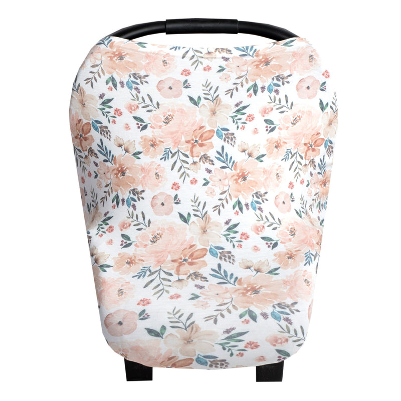 Copper Pearl - Multi Use Cover - Car Seat Cover Canopy and Nursing Cover Stretchy Baby & Toddler Autumn