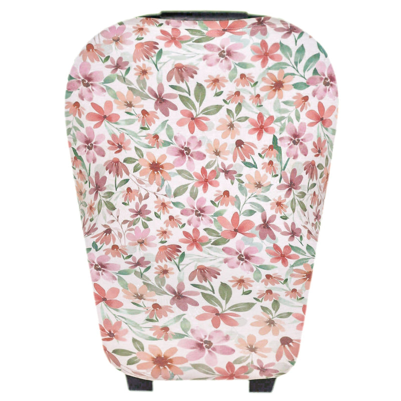 Copper Pearl - Multi Use Cover - Car Seat Cover Canopy and Nursing Cover Stretchy Baby & Toddler Natalie