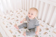 Copper Pearl - Premium Crib Sheet Furniture Wild