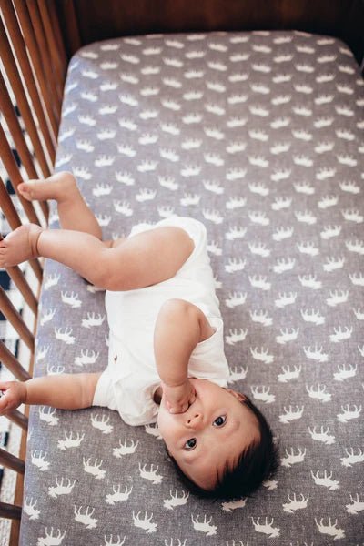 Copper Pearl - Premium Crib Sheet Furniture Wild