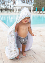 Copper Pearl - Premium Knit Hooded Towel Mother & Baby Wilder