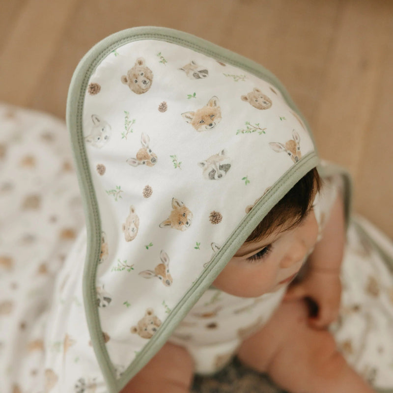 Copper Pearl - Premium Knit Hooded Towel Mother & Baby Wilder