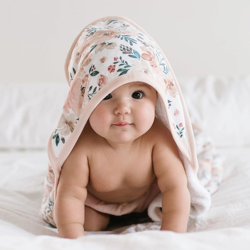 Copper Pearl - Premium Knit Hooded Towel Mother & Baby Wilder