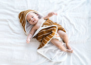 Copper Pearl - Premium Knit Hooded Towel Mother & Baby Wilder