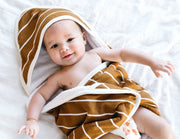 Copper Pearl - Premium Knit Hooded Towel Mother & Baby Wilder