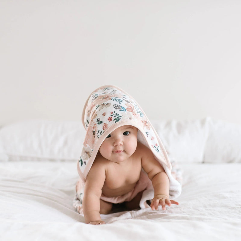 Copper Pearl - Premium Knit Hooded Towel Mother & Baby Wilder