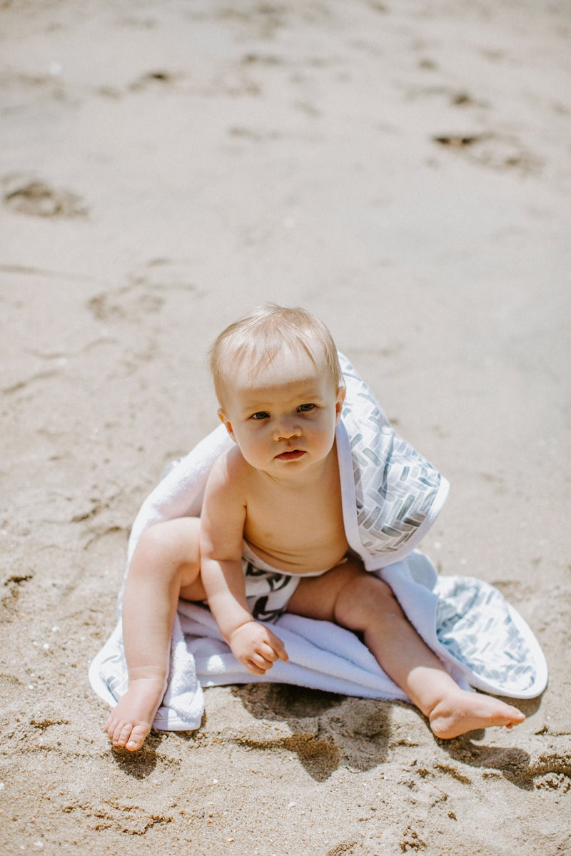 Copper Pearl - Premium Knit Hooded Towel Mother & Baby Wilder