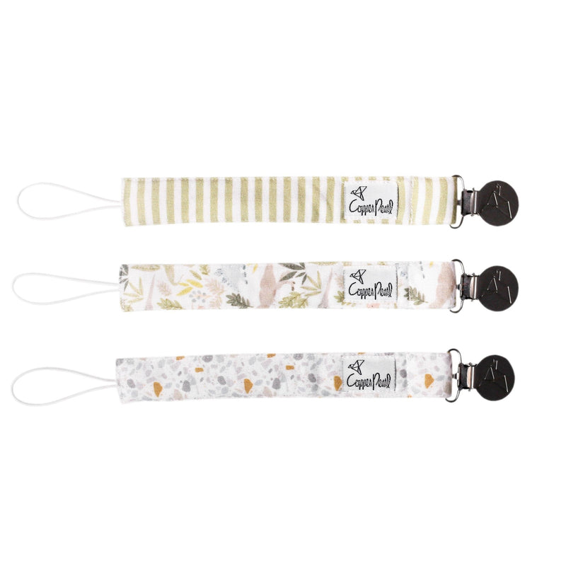 Copper Pearl - Rex Binky Clips Mother & Baby