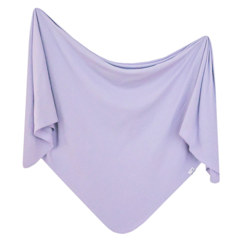 Copper Pearl - Ribbed Swaddle Blanket Baby & Toddler Periwinkle