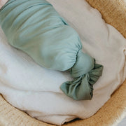 Copper Pearl - Ribbed Swaddle Blanket Baby & Toddler Periwinkle