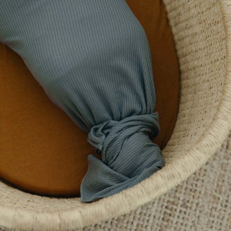 Copper Pearl - Ribbed Swaddle Blanket Mother & Baby Moonstone