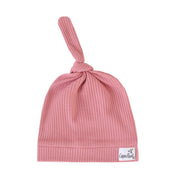 Copper Pearl - Rosewood Ribbed Top Knot Hat Apparel & Accessories