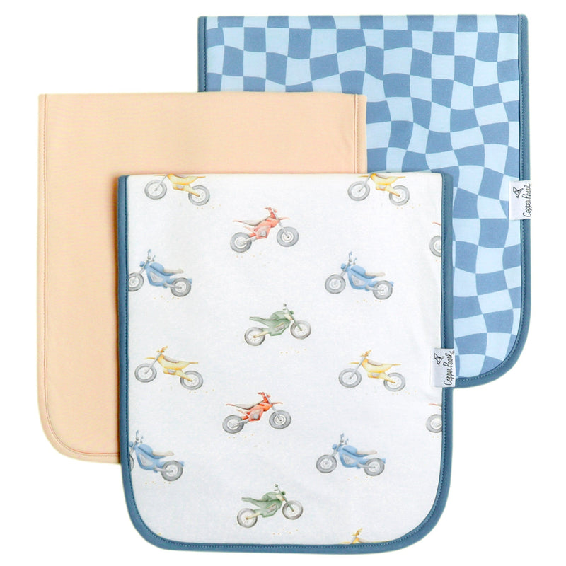 Copper Pearl - Ryder Burp Cloth Mother & Baby