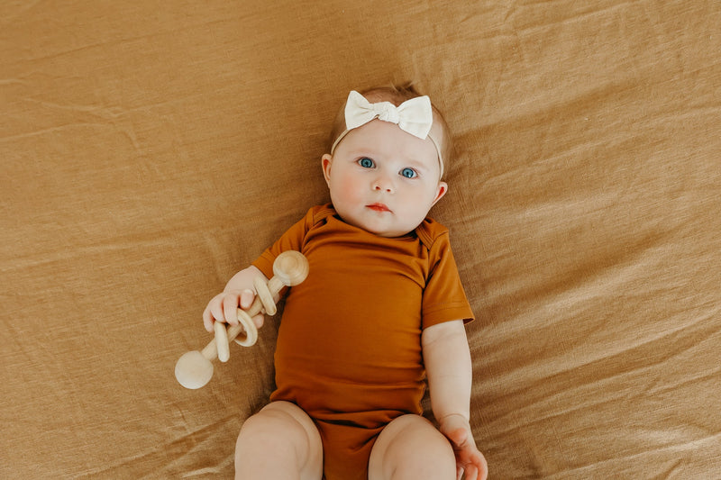 Copper Pearl - Short Sleeve Bodysuit Apparel & Accessories Jo