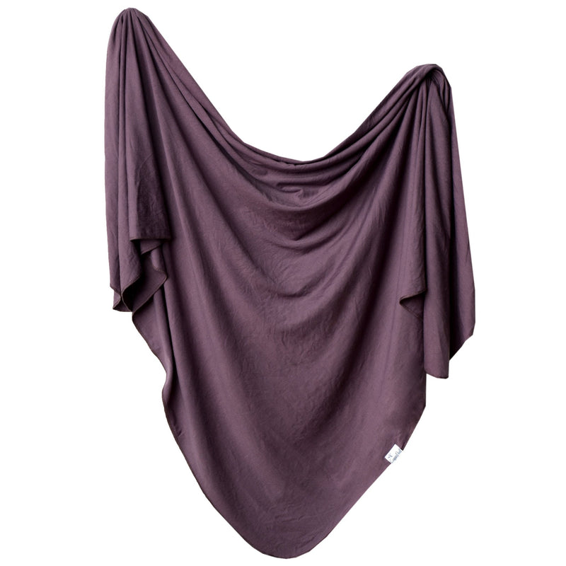 Copper Pearl - Swaddle Blanket Baby & Toddler Floral Plum