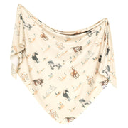 Copper Pearl - Swaddle Blanket Baby & Toddler Western / Rustic Montana