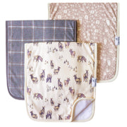 Copper Pearl - Timber Burp Cloth Mother & Baby