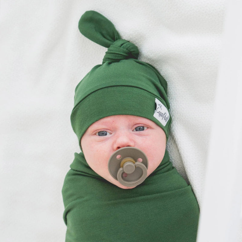 Copper Pearl - Top Knot Hat | 0 - 4 months Apparel & Accessories Adventure Alder
