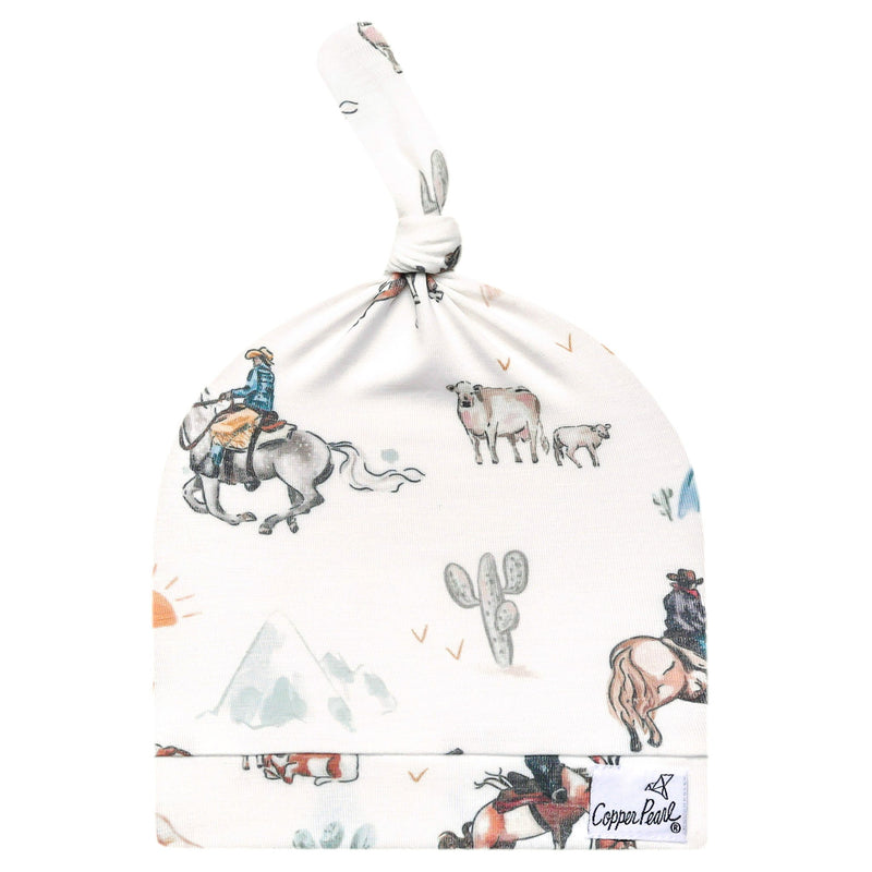 Copper Pearl - Top Knot Hat | 0 - 4 months Apparel & Accessories Adventure Boone
