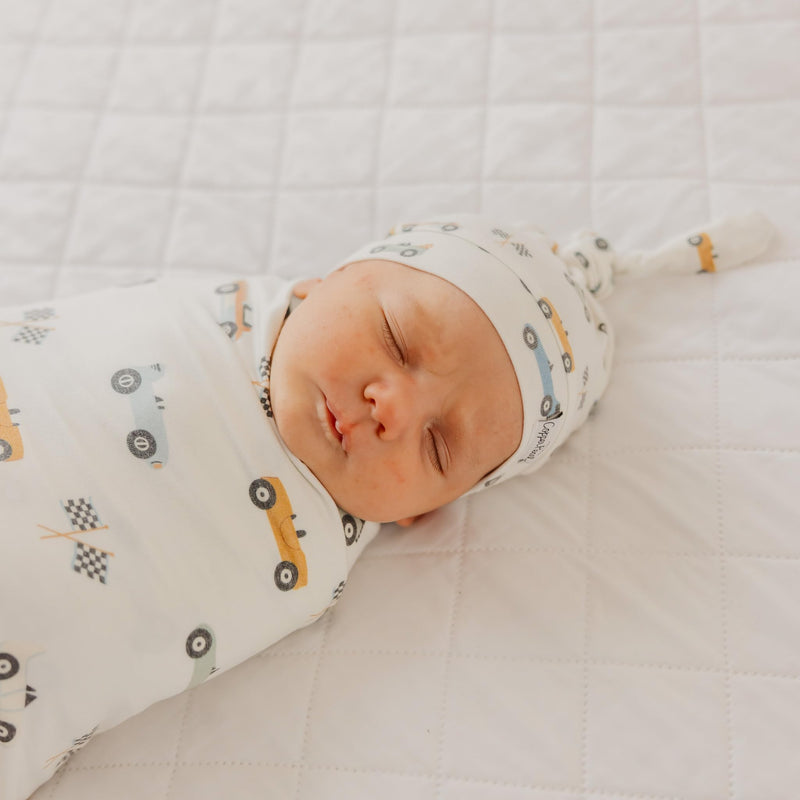 Copper Pearl - Top Knot Hat | 0 - 4 months Apparel & Accessories Adventure Speedster