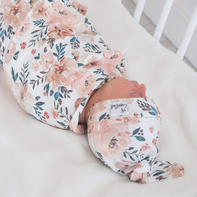 Copper Pearl - Top Knot Hat | 0 - 4 months Apparel & Accessories Core Autumn