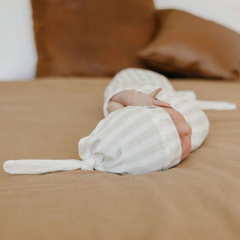 Copper Pearl - Top Knot Hat | 0 - 4 months Apparel & Accessories Core Coastal