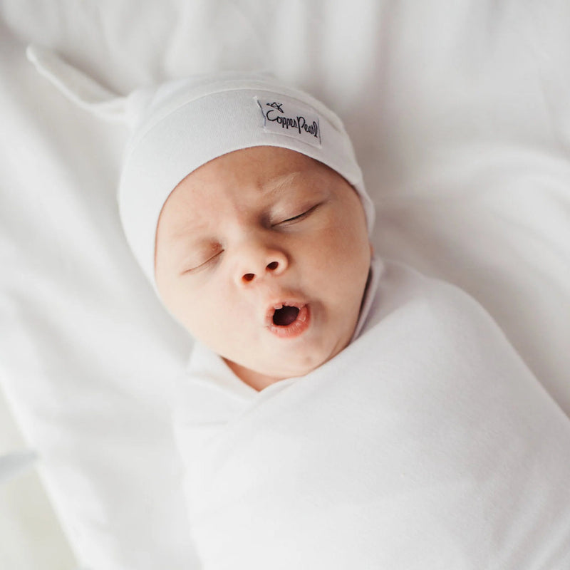 Copper Pearl - Top Knot Hat | 0 - 4 months Apparel & Accessories Core Dove
