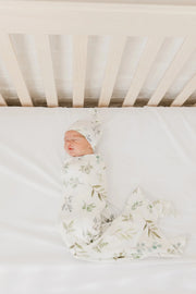 Copper Pearl - Top Knot Hat | 0 - 4 months Apparel & Accessories Core Haven
